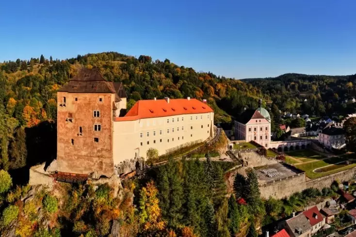 Chateau and castle Bečov nad Teplou
