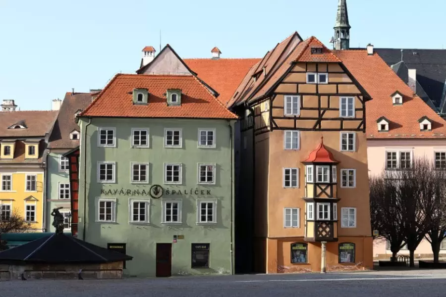 The historical center of Cheb