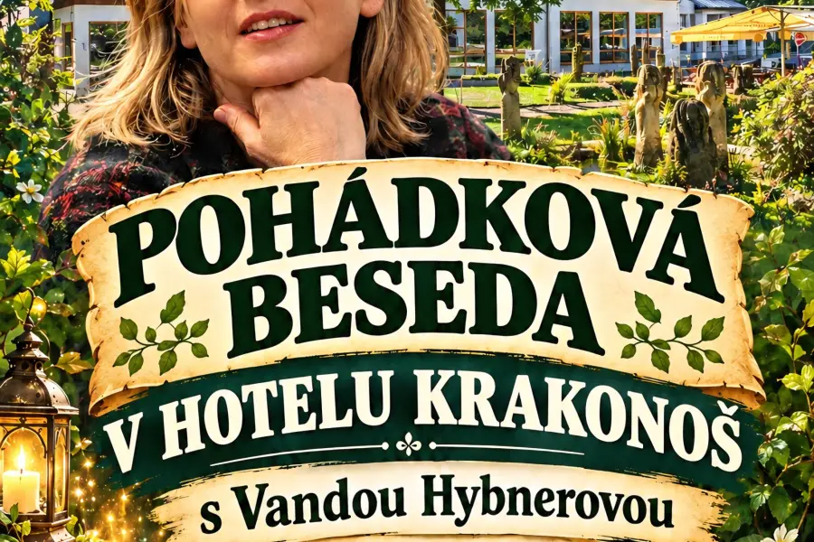 Pohádková beseda s paní Vandou Hybnerovou v hotelu Krakonoš