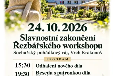 Slavnostní zakončení řezbářského workshopu